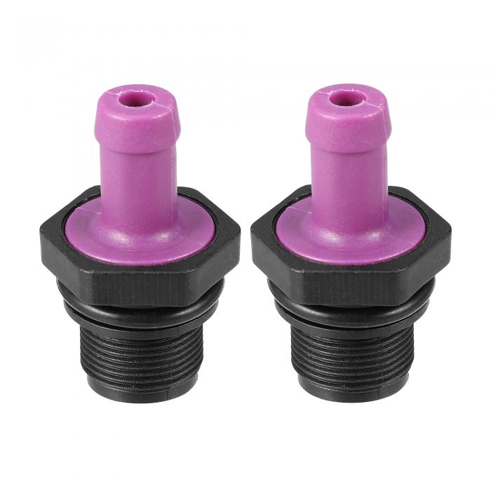 A ABSOPRO Nis sanに対応Versaに対応Kicksに対応用PC Vバルブグロメット排 気ポジティブクランクケースベンチレーションフィッティングNo.118105H71A 2個セット(2)