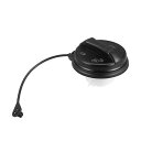 Motoforti カーフューエルタンクフィラーカバー ガスタンクキャップ キャデラ ック XLR 2006-2009用 ABS No.15832215 ブラ ...