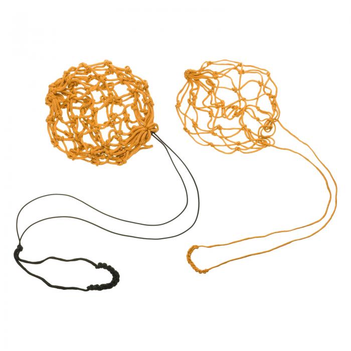 PATIKIL ソロサッカートレーニングボールネット 2個セット フットボールキック練習用バンジーエラスティックジャグリングネット ユース・大人向け ボールサイ...