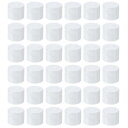 PATIKIL 24/410 リプレースメントフリップキャップ 36個入り 内径0.9" プラスチック再利用可能なボトル 蓋 ペイントディスペンシング スク イーズ シャンプー 飲料ボトル用 ホワイト