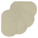 PATIKIL アイロンで貼るパッチ 4枚セット 7x4" 肘・膝用ベルベットパッチ 修理用パッチキット 服 パンツ シャツ ジャケット 修理と装飾に最適 ピンク