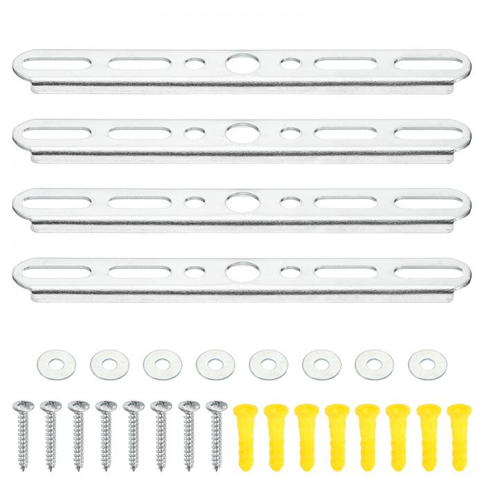 PATIKIL 140mm 5.5"パティオライトプレートキット 4セット ペンダントライト取り付けブ ラケットクロス..