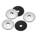 PATIKIL M6.3x30mm アルミ EPDM ボンデッドシール ニオプレンゴムシールワッシャー 80個入り 機械 船舶 屋根用 (#14)
