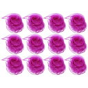 PATIKIL ダンススカーフ 12枚セット 24"×24" プラムレッド マジック 音楽 アクティビティ ジャグリング ドレッシング用