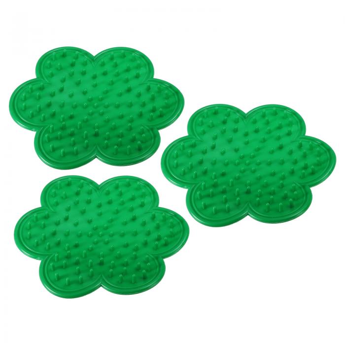 PATIKIL バラ 葉ととげを取り除くストリッパー フローリストやガーデニングに最適な3点セット 緑色