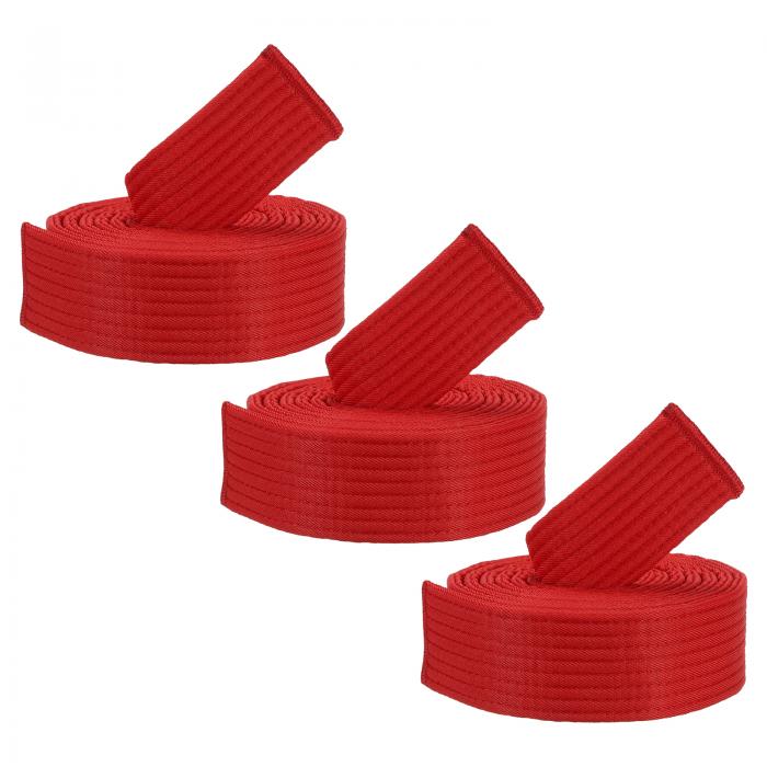 PATIKIL テコンドーのカラー ランキングベルト、3本セット 1.6