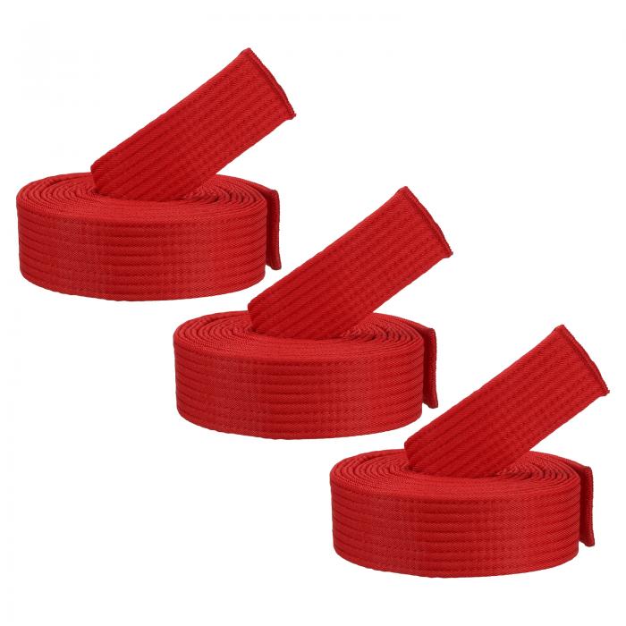 PATIKIL テコンドーのカラー ランキングベルト、3本セット 1.6