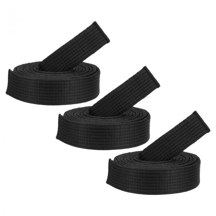 PATIKIL テコンドーのカラー ランキングベルト、3本セット 1.6