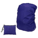 PATIKIL 70L 防水バックパックレ インカバー オックスフォードクロスバックルストラップ&ドローストリングバッグ付き ハイキング キャンプ 旅行用 XLサイズ ダークブルー