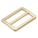 PATIKIL 1 1/4"トライグライドスライドバックル、バックパックバッグベルト用の8個入り金属ウェビングストラップファスナー、ゴー ルド