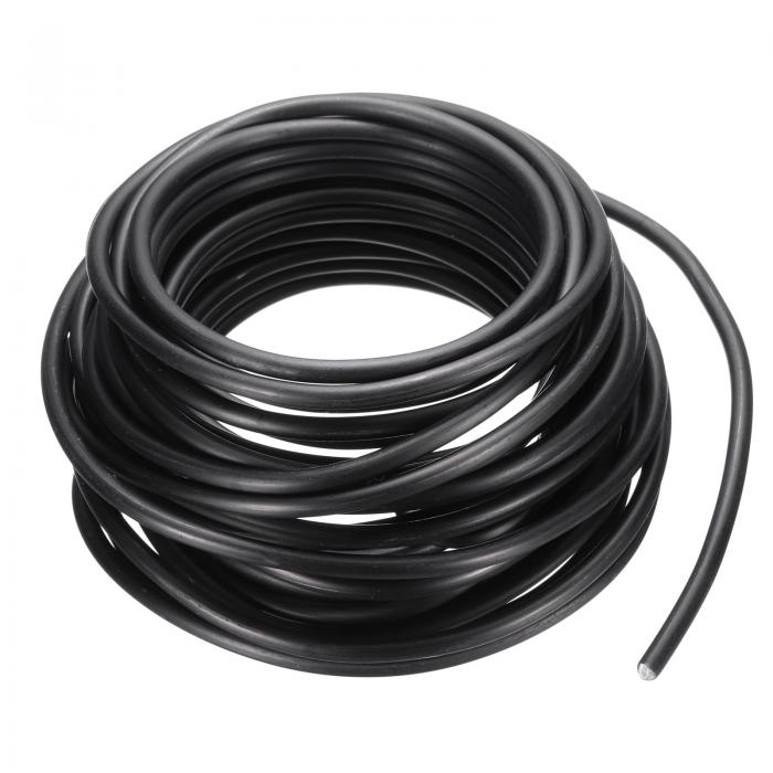 PATIKIL 5mm 盆栽トレーニングワイヤー 1巻き フローラルワイヤー ステム アルミニウム製 32.8フィート 全体 園芸枝固定用 黒