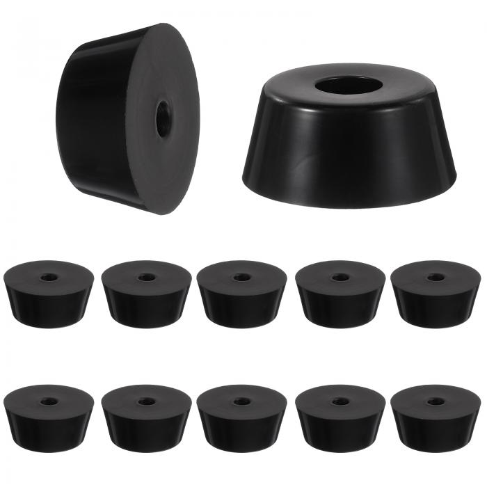 商品詳細 特徴 【属性1】サイズ: 長さ: 38mm / 1.5インチ; 幅: 30mm / 1.2インチ; 高さ: 17mm / 0.7インチ; 大端直径: 38mm / 1.5インチ; 小端直径: 30mm / 1.2インチ; ネジ穴径: 6mm / 0.2インチ; 同梱内容: ゴム足 x 12個【属性2】材質: 丸型ゴム足は柔軟性と弾力性に優れたゴムと、構造安定性のための金属ワッシャーを組み合わせており、変形を防ぎます。安定性と耐久性に優れ、長期的なサポートを提供します。【属性3】特徴: 滑り止めバンパーフットは優れた保護材として機能します。椅子、家具、戸棚、クーラープレッサー、発電機、作業工具などによる床の傷から保護します。円錐形のくぼみデザインが、家庭用家具から産業機械まで様々な表面を効果的に保護します。【属性4】用途: これらの丸型ゴム足は多目的に使用可能です。椅子、家具、戸棚、クーラープレッサー、ポータブル発電機、高圧洗浄機、その他防振が必要な機械に使用できます。家具や戸棚、複数機器のスペアとしても便利で、将来の交換にも役立ちます。【属性5】注意: これらのフットバンパーは直接使用できず、ネジによる取り付けが必要です。【商品説明】丸型ゴム足は柔軟性と弾力性に優れたゴムと、構造安定性のための金属ワッシャーを組み合わせており、変形を防ぎます。安定性と耐久性に優れ、長期的なサポートを提供します。滑り止めバンパーフットは優れた保護材として機能します。椅子、家具、戸棚、クーラープレッサー、発電機、作業工具などによる床の傷から保護します。円錐形のくぼみデザインが、家庭用家具から産業機械まで様々な表面を効果的に保護します。バンパーフットには取り付け用のネジ挿入位置が付いています（ネジは含まれません）。セルフタッピングネジまたは適切なネジを使用して確実に取り付けてください。これらの丸型ゴム足は多目的に使用可能です。椅子、家具、戸棚、クーラープレッサー、ポータブル発電機、高圧洗浄機、その他防振が必要な機械に使用できます。家具や戸棚、複数機器のスペアとしても便利で、将来の交換にも役立ちます。これらのフットバンパーは直接使用できず、ネジによる取り付けが必要です。 注意書き ■商品の色及びサイズは、撮影状況やPC環境により多少異なって見える場合がございます。 ■サイズは目安です。商品により若干の誤差がございます。 ■メーカーの都合により、商品細部のデザインや素材が予告無く変更される場合がございます。