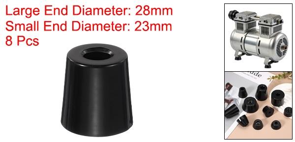 8個セット 防振ゴム足 28mm×23 mm×28mm ゴムバンパー クーラープレッサー用 ジェネ...
