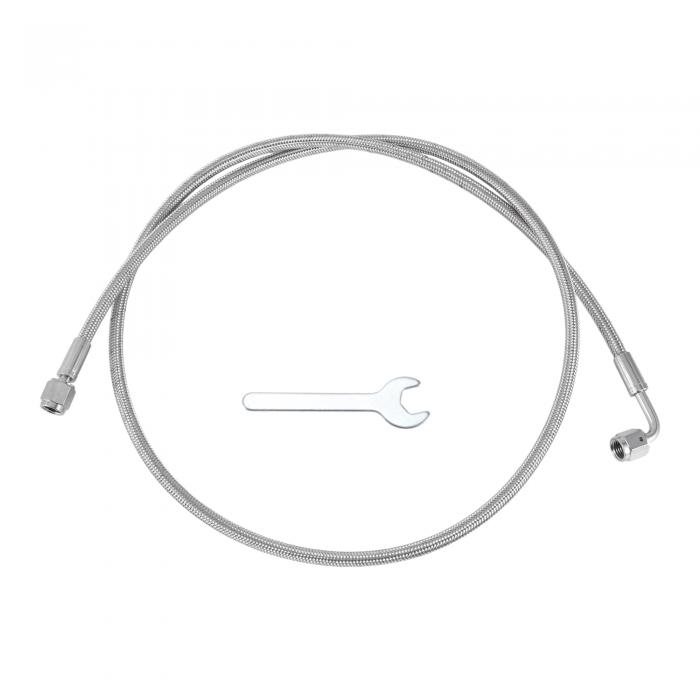 TUCKBOLD AN-4 ターボオイルフィードラインキット 4ft プレッシャーリモートターボチャージャーオイル..