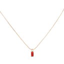 PATIKIL 女性用誕生石ネックレス 長方形 キュービックジルコニアペンダントネックレス 上品 18K金色メッキ ダイヤモンドシンプルネックレス 女性用 誕生...