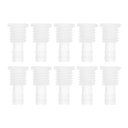 RATCHROLL 10個のプラスチックホースバーブ継手5/16"ホースIDバーブM14メススレッドスルーバルクヘッド継手クリアPP