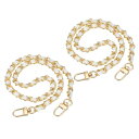 PATIKIL レザーパースハンドルストラップ 2個セット 24