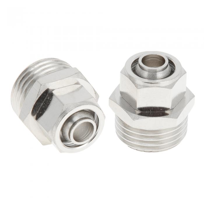 INFINAUTO プッシュ・トゥ・コネクト・エア・フィッティング 1/2" メールスレッド エアーライン クイッ..