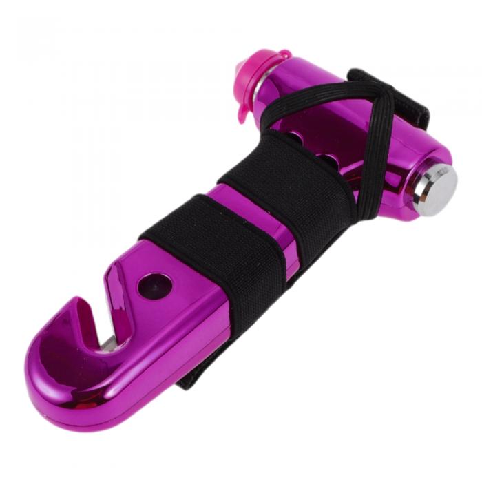 HOPESPANNER ユニバーサルカーセーフティハ ンマーガラスブレーカー緊急脱出ツール1 Pc クロムローズレ..