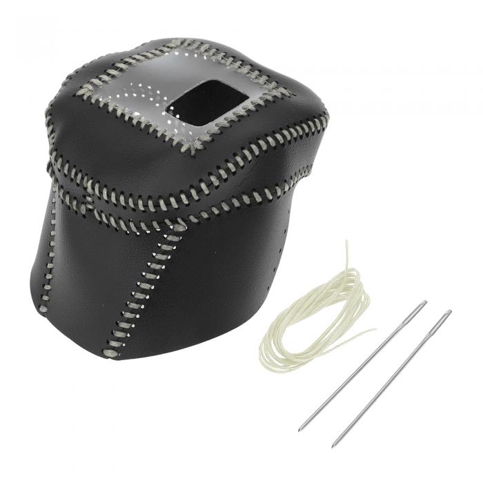 VekAuto NISSANに対応ローグ2021-2024用1セットのギアシフトノブカバー、アンチスリップ人工レザー ブ..