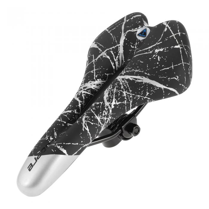 BULLSPANN ユニバーサルバイクシート 通気性のある自転車サドル 男女兼用 衝撃吸収PU自転車シートクッ..