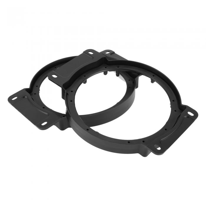 RATCHROLL スピーカースペーサーリングツィータースピーカースペーサーアダプターJimny JB64 JB74 2018-2020用防水スピーカーサブウーファーマウントスペーサーブラケットリングABS 2個