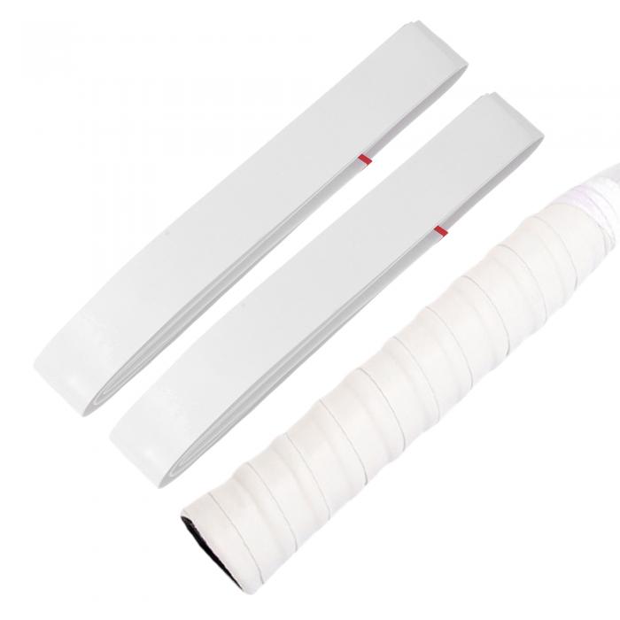 CAPASTEC グリップテープ テニス バドミントン 2本セット 凸凹仕様 グリップ テープ 衝撃吸収 滑り止め ラケット用 ウェットタイプ 白