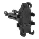 BULLSPANN バイク用スマホホルダー オートバイミラーバイクスクーター用 スマホマウント 回転式スマートフォンホルダー 12-18.3 cmのスマートフォ...