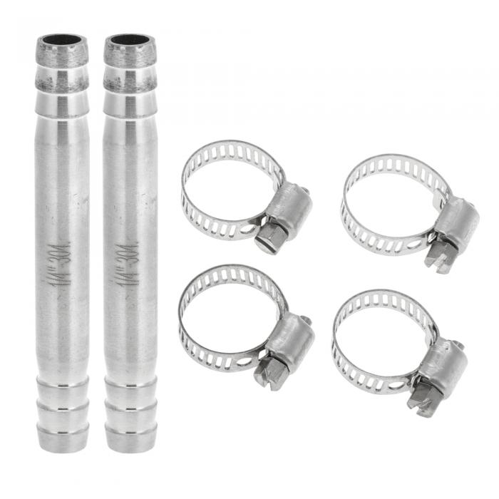 RATCHROLL 1セットエアー水油ガス燃料用ホースバーブフィッティング33/64"ホースバーブコネクター3.9"..