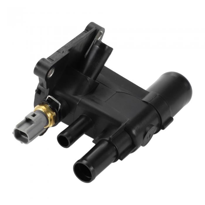 RATCHROLL ランドローバーLR2 2013-2015 ディスカバリースポーツ2015-2017用の車載サーモスタット 耐久性のエンジン冷却サーモスタットハウジングアセンブリ 品番LR025564 プラスチック1個