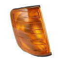 HOPESPANNER Mercedesに対応・ベンツW124 1984-1996用のNo.1248260143コーナーシグナルライトカバー 防水イエロー 右コ...