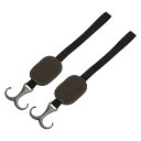HEROFFIX 財布やバッグ 傘などに最適な2個セットの車のシートヘッドレストフック 頑丈な車のシートバックオーガナイザーフック ブラウンのフェイクレザーと金...