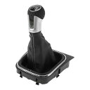 HOPESPANNER 2004-2009年のVWに対応 Golf 5 MK5 GTI GTD R32用の6速マニュアルギアシフトノブとカバー プラスチック製の...