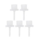 HOPESPANNER プラスチックホースバーブフィッティング 5/32" ホースID G1/2 メスバーブホースコネクター PP 5個