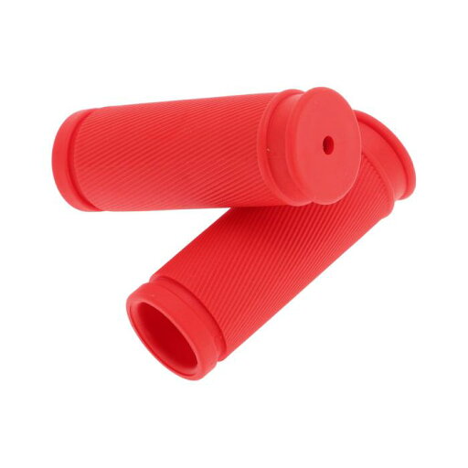 BULLSPANN 2個 自転車グリップ 85 mm 人間工学設計 ゴム 子供用自転車グリップ 安全衝撃保護付き 三輪車 子供用バランスバイク用 レッド BULLSPANN 2個 自転車グリップ 85 mm 人間工学設計 ゴム 子供用自転車グリップ 安全衝撃保護付き 三輪車 子供用バランスバイク用 レッド