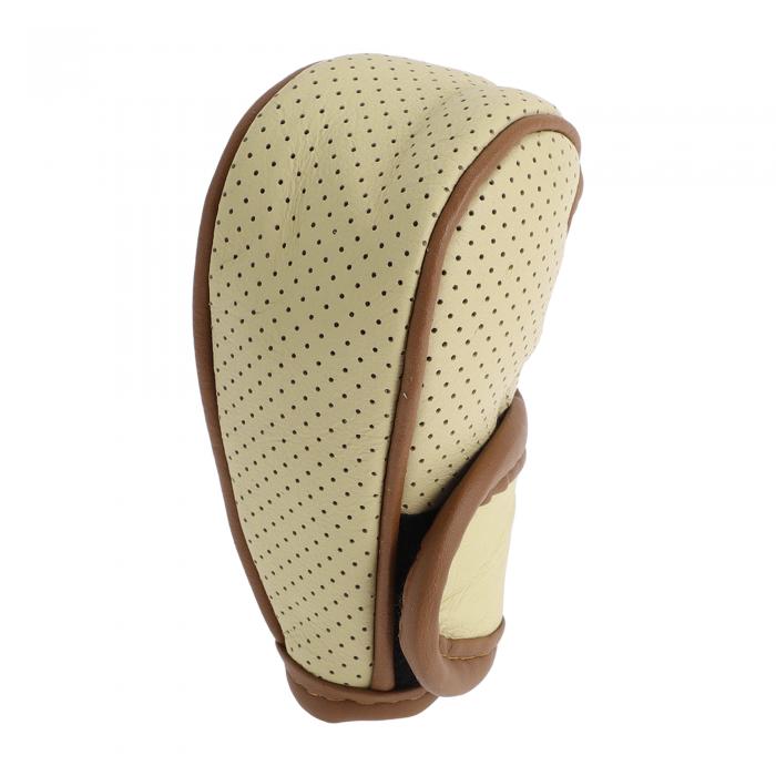 HOPESPANNER ユニバーサル11.5x5cm/4.53"x1.97" ギアシフトノブカバー アンチスリップ スティックシフ..