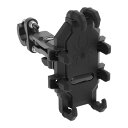 BULLSPANN バイク用スマホホルダー オートバイ バイク スクーター用 スマホマウント 回転式スマートフォンホルダー 12-18.3 cmのスマートフォン...