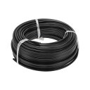 HEROFFIX 1 Pcs グラウンドワイヤー 完全絶縁& ソフトタッチジャケット パワーワイヤー 61m ブラック TC 14AWGに対応 2コンダクター