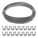 PATIKIL 50Ft 304ステンレススチール螺旋ボニング フラットメタルコルセットボニング コルセットレーシングコスチュームフープスカート製作用 6mmボニング先120個付き (幅6mm)