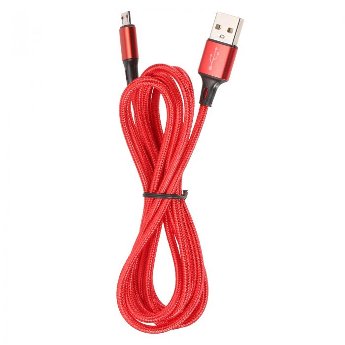 コントローラーじゅうでんきケーブル 6フィート Micro 充電ケーブル 高速充電携帯電話コード 赤