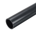 PVCパイプ リジッドパイプ PVCリジッドチューブ ラウンド ハイインパクト 水族館用 温室用 40.6mm ID 48mm OD 30cm高さ ディープグレー 1.89