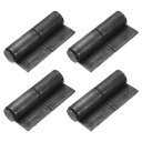 溶接可能なフラッグヒンジ 4個入り3-8/9" x 2" 炭素鋼溶接用ドアヒンジ(取り外し可能なピン付き) 金属ゲートスイングドアトレーラーランプ用 溶接可能なリフトオフヒンジ