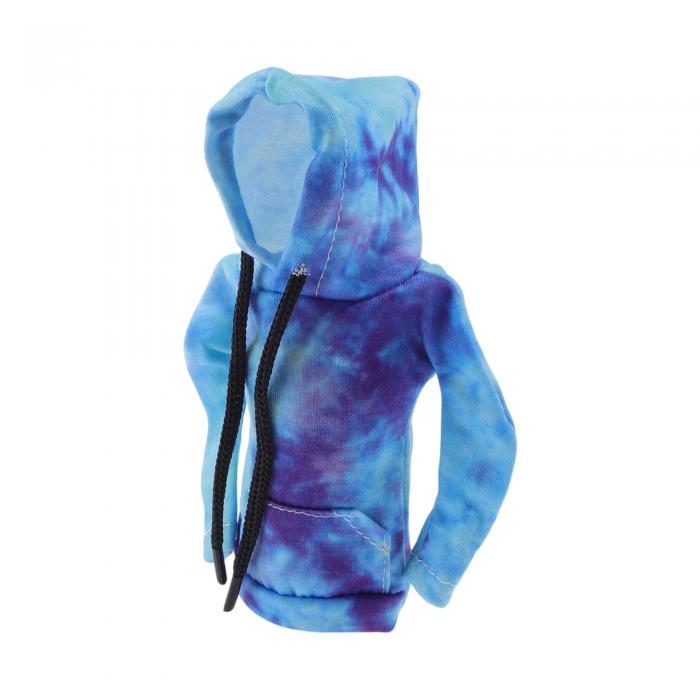 RATCHROLL ギアシフトノブカバー 車用シフトノブフード ブルーパープル ポリエステル 16x13cm 1個(2)