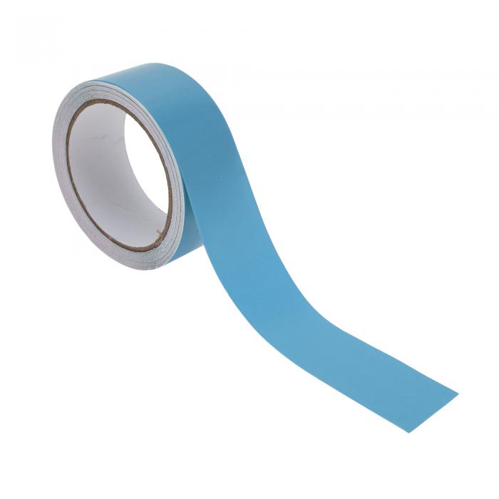 Motoforti ピンストライプテープ 40mmx10m カーストライプ ピンストライプデカール カーバイクボート用 レーシングストライプ DIYステッカー マットライトブルー 1枚