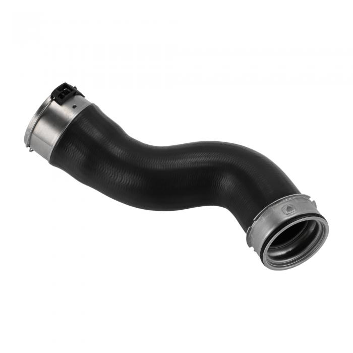 Partuto BMWに対応 X3 E83 2006-2008用インタークーラーホースヒーターホースNo.11613450049 シリコンターボチャージャーパイプ ブラック 1個