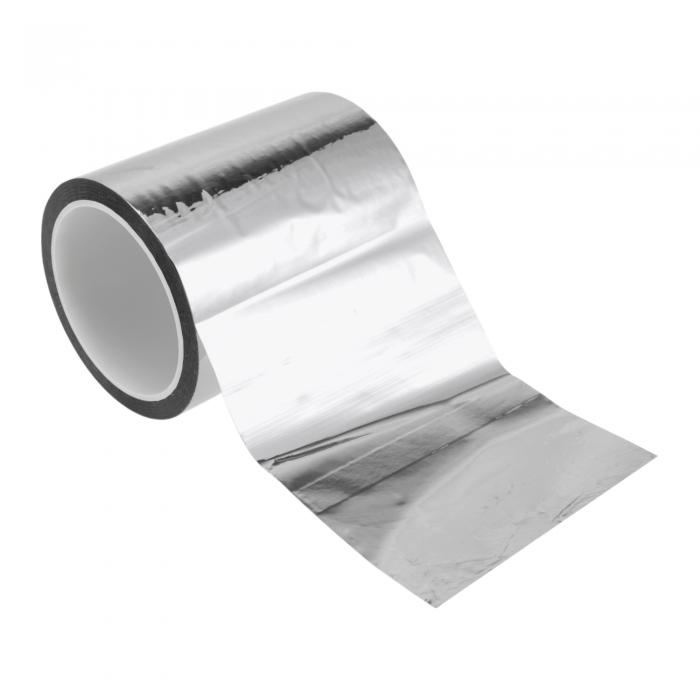 HEROFFIX ピンストライプテープ 150mmx50m 車用ストライプ ピンストライプデカール 車両用 バイク ボート レーシングストライプ DIY ステッカー シルバートーン 1枚