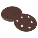 Hihaha サンドペーパーフック&ループサンディングシート125x125mm 赤 400番目のラウンド効率的な研削および研磨自動車製造および修理木工作品