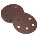 Hihaha サンドペーパーフック&ループサンディングシート125x125mm 赤 1200番目の効率的な研削および研磨自動車製造および修理木工作品