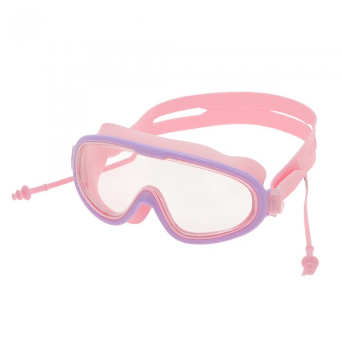 CAPASTEC ゴーグル 子供 水中メガネ 曇り止め スイミングゴーグル 水中ゴーグル 男女兼用 フリーサイズ パープルピンク