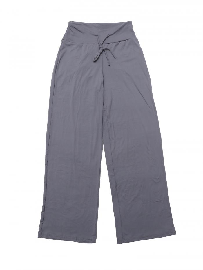 cheibear レディース パジャマパンツ ワイドレッグ ドローストリング スウェットパンツ ストレッチ パラッツォ ラウンジパンツ ヨガ スリープボトムス ...